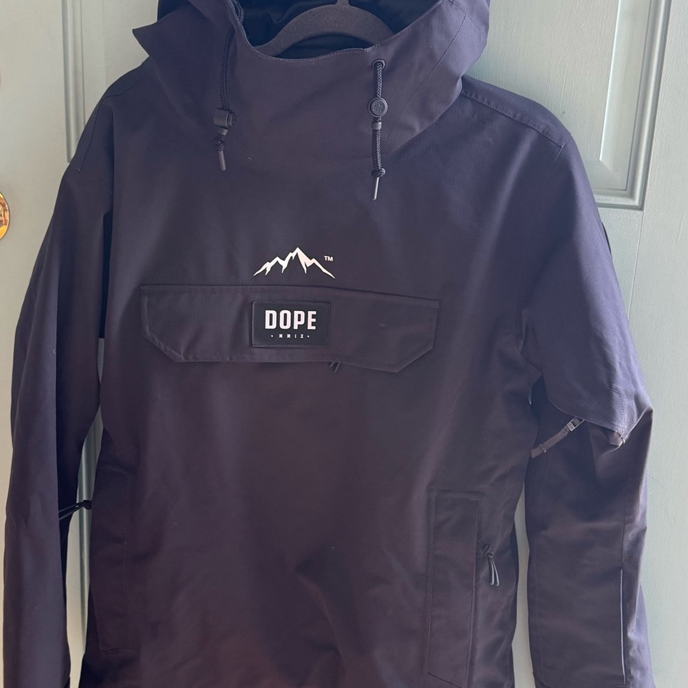 DOPE Black Mountain Logo Jacket - image 3